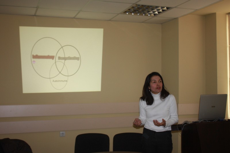 Lectures of  Hacettepe University Professor, Secretary of the European Pediatric Neurology Society, Prof. Dr. Banu Anlar  at Tbilisi State Medical University